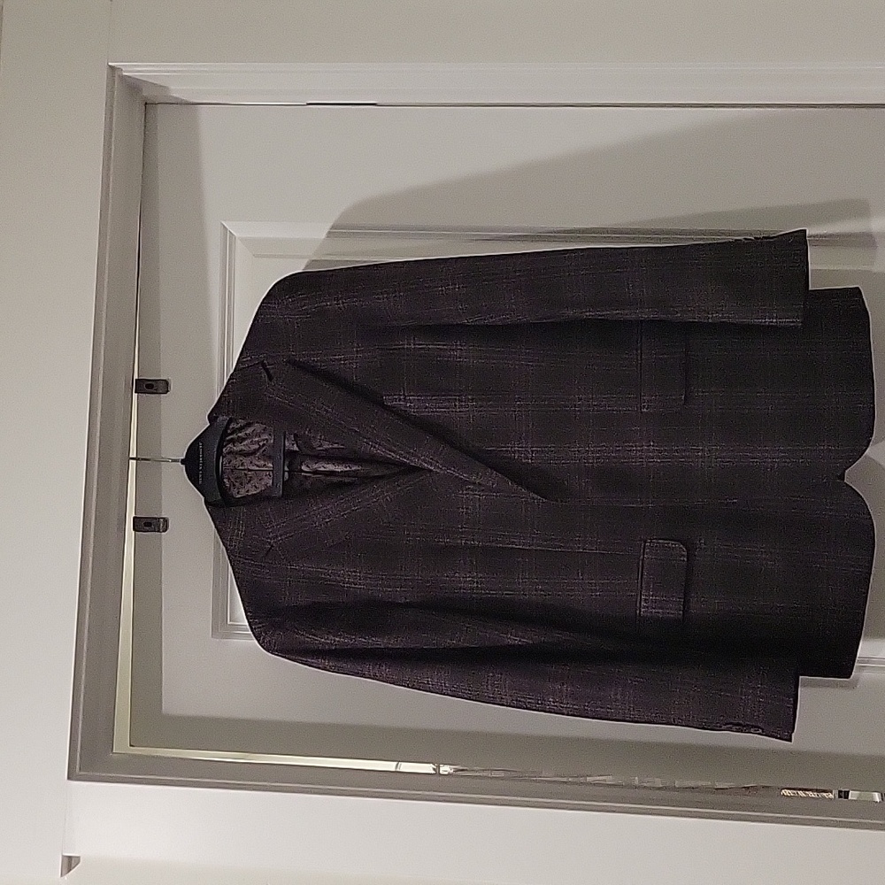 Brown Plaid Joseph Abboud Sport Coat
